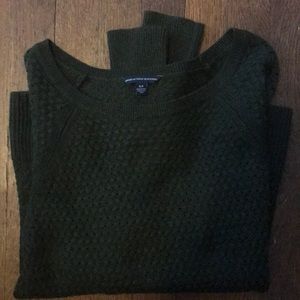 American Eagle Forest Green Sweater